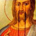 Bleeding Derzhavin Icon of the Savior